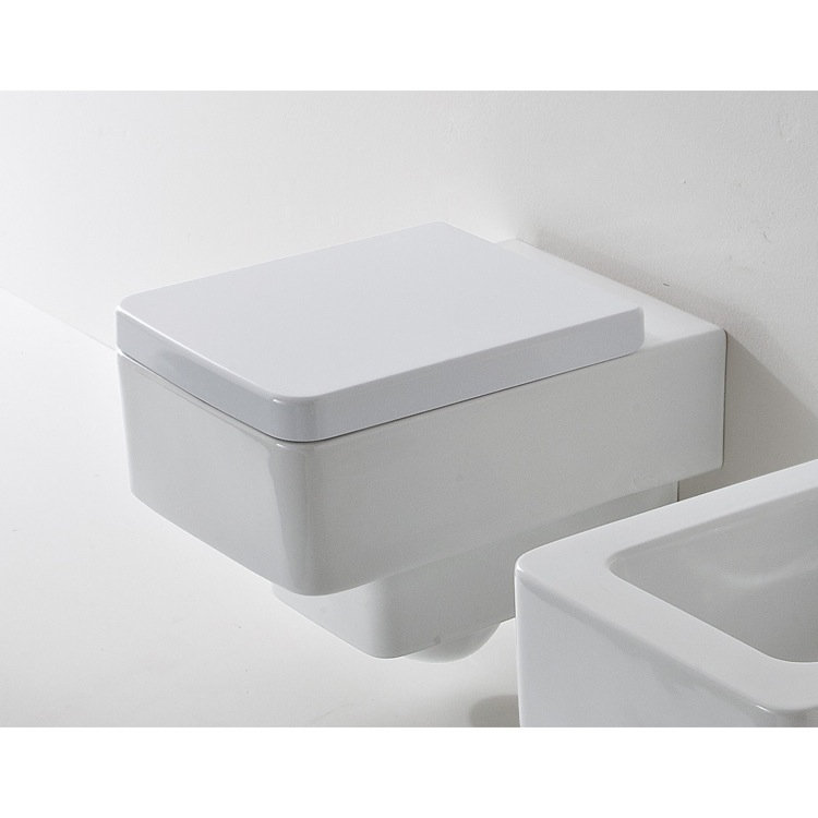 Scarabeo by Nameeks Teorema 1.3 GPF Square/Rectangular Toilet Bowl